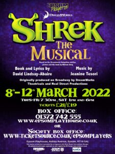 Shrek-The Musical Spring 2022